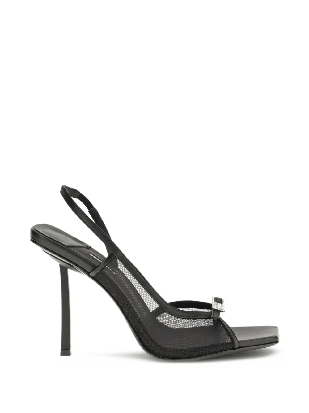 Le Silla Verfraaide sandalen met mesh Zwart