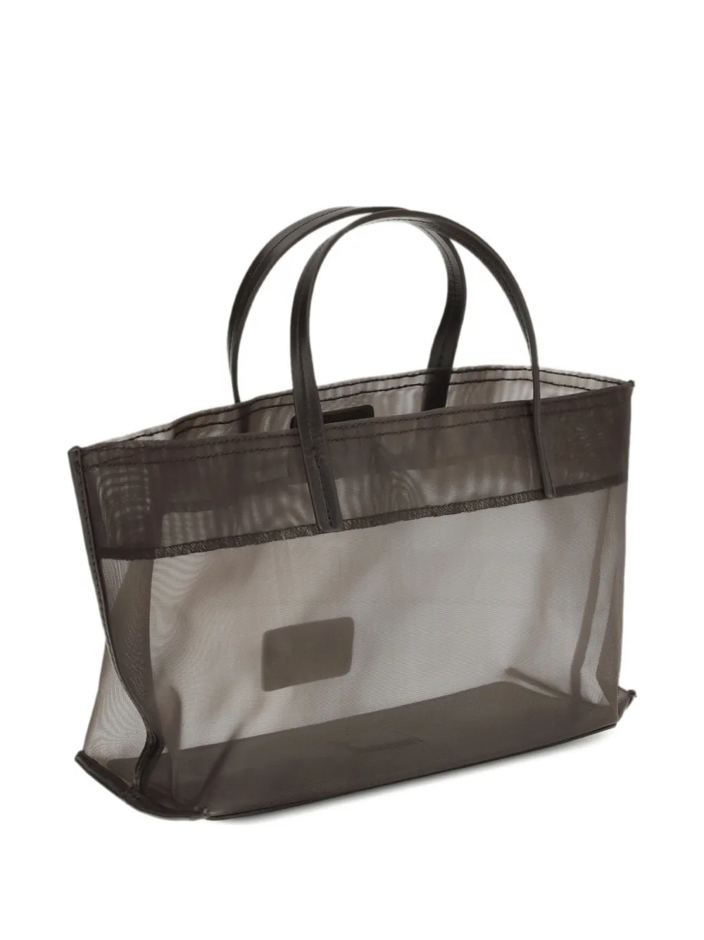  Staud Christos Mini Mesh Tote Bag - Brown 