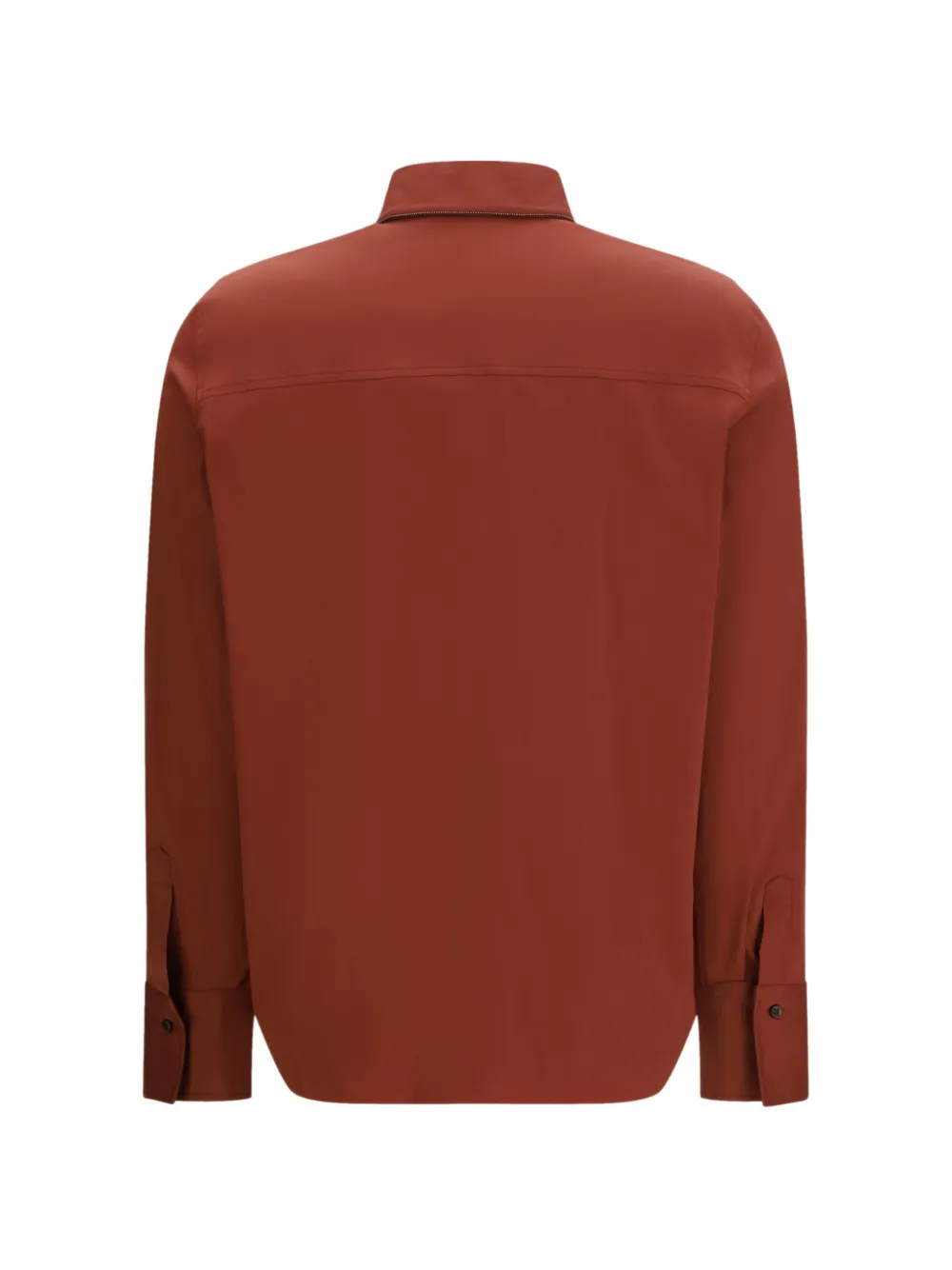 Polo Collar Cotton Shirt