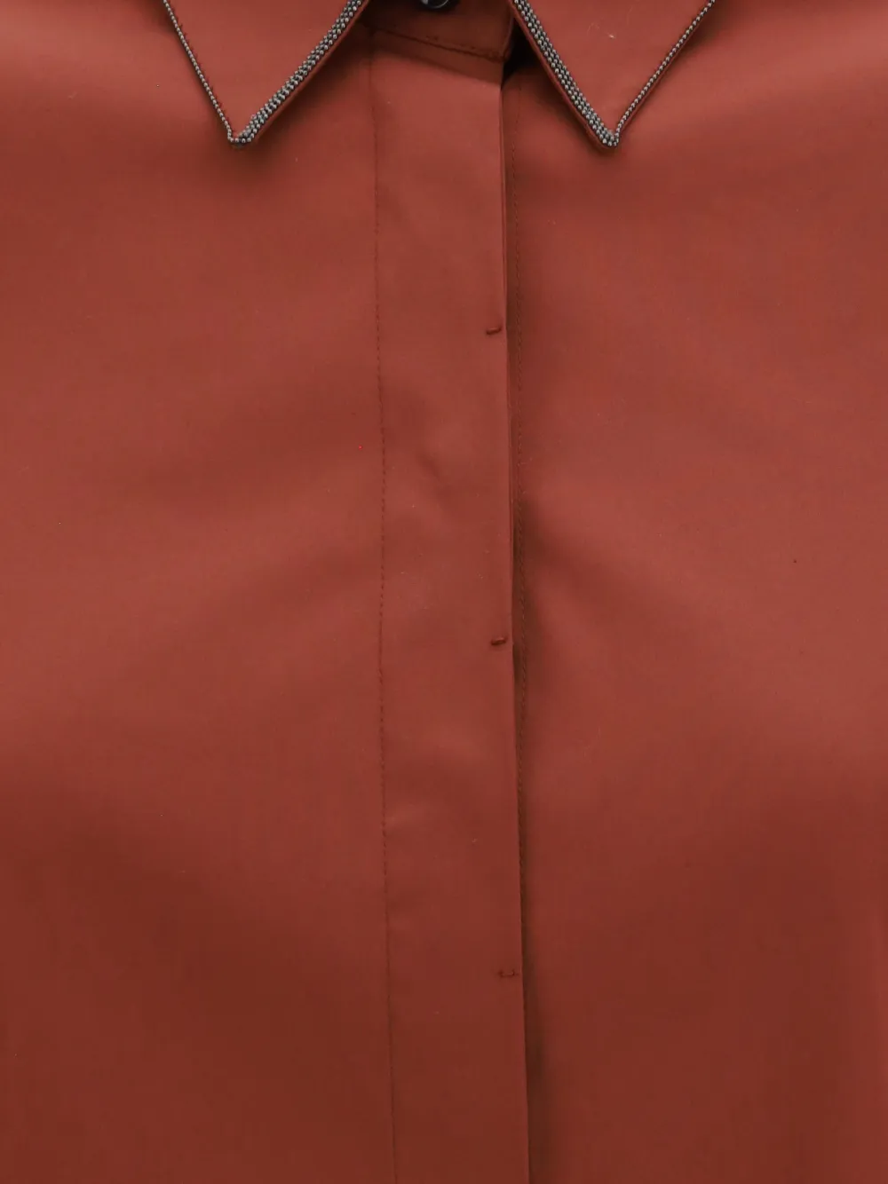 Polo Collar Cotton Shirt