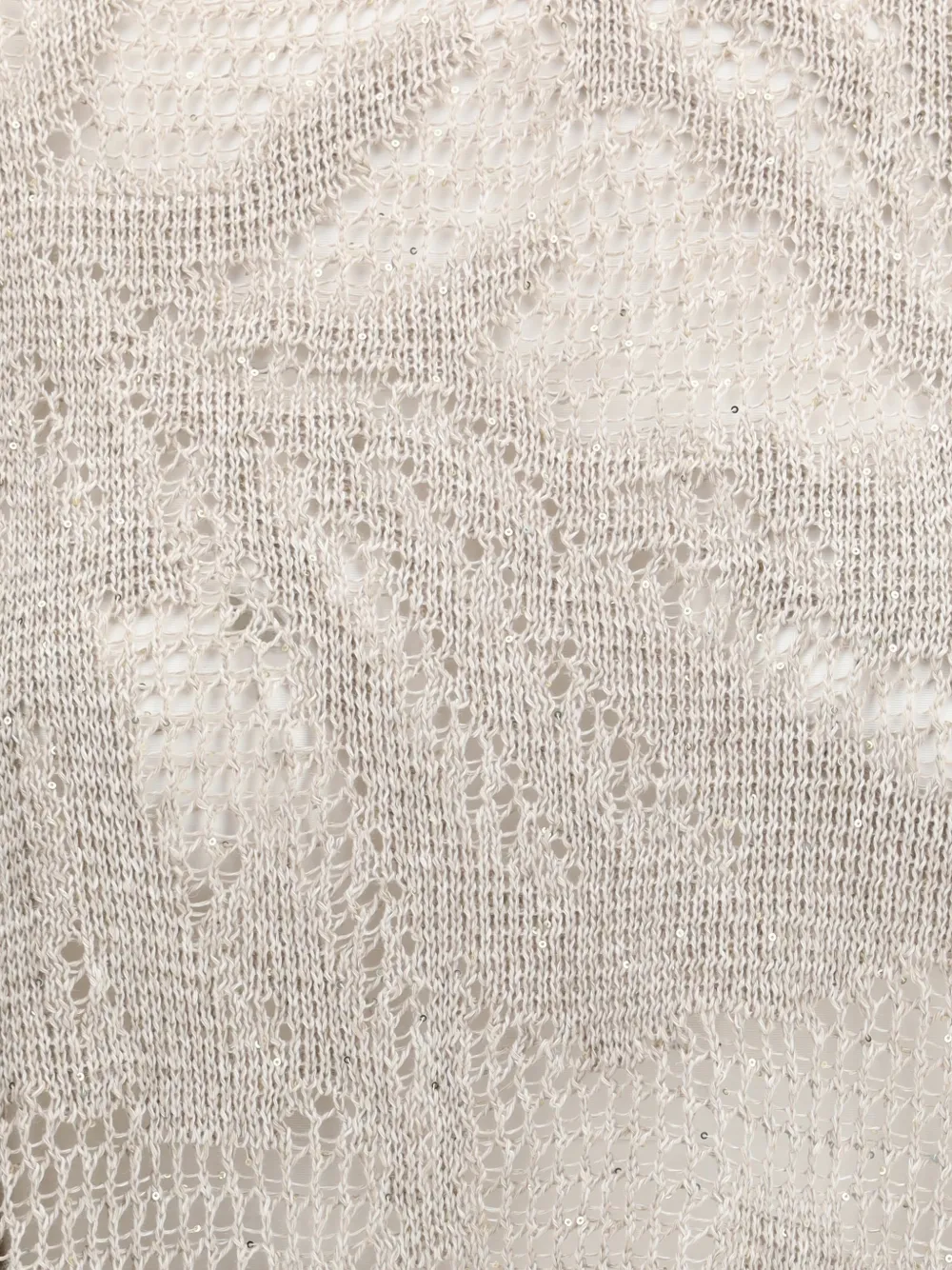  Brunello Cucinelli Short-sleeve Round-neck Sweater - Neutrals 