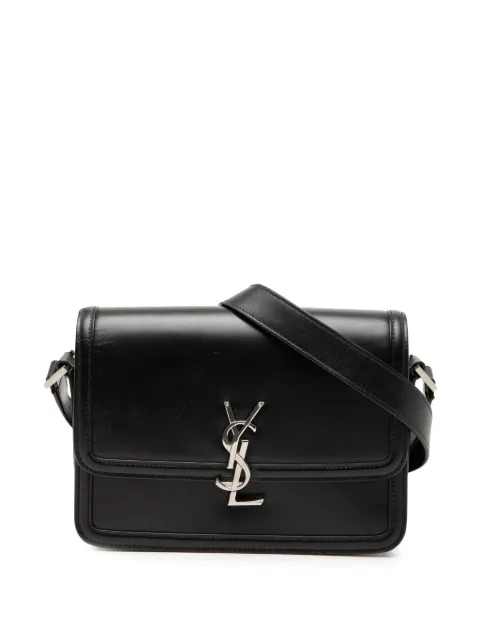 Saint Laurent Pre-Owned sac à bandoulière In Box format moyen en cuir de veau Solferino (2012-2026)