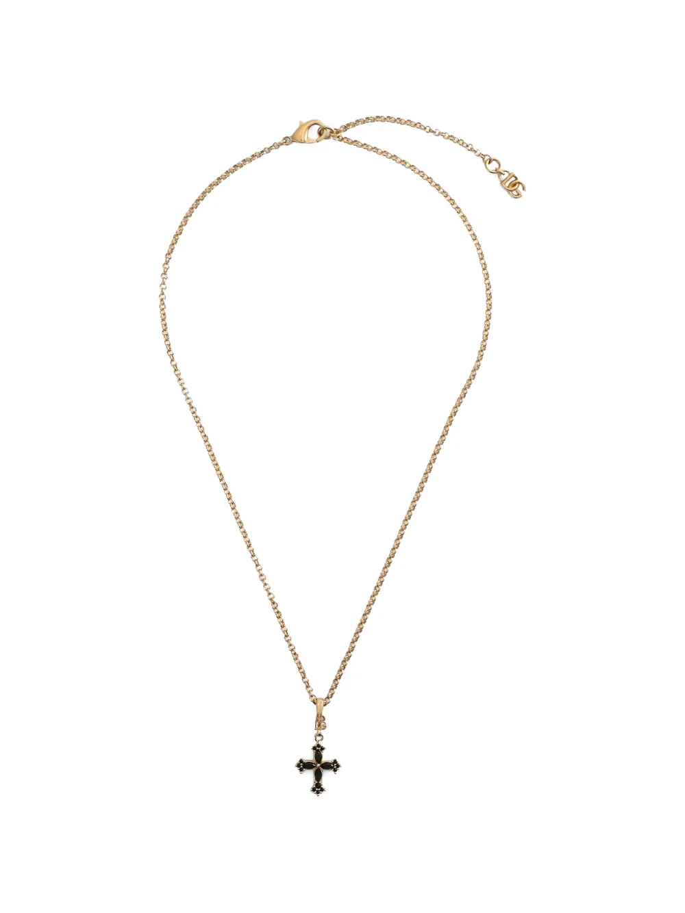Dolce & Gabbana Collana con pendente a croce - Oro
