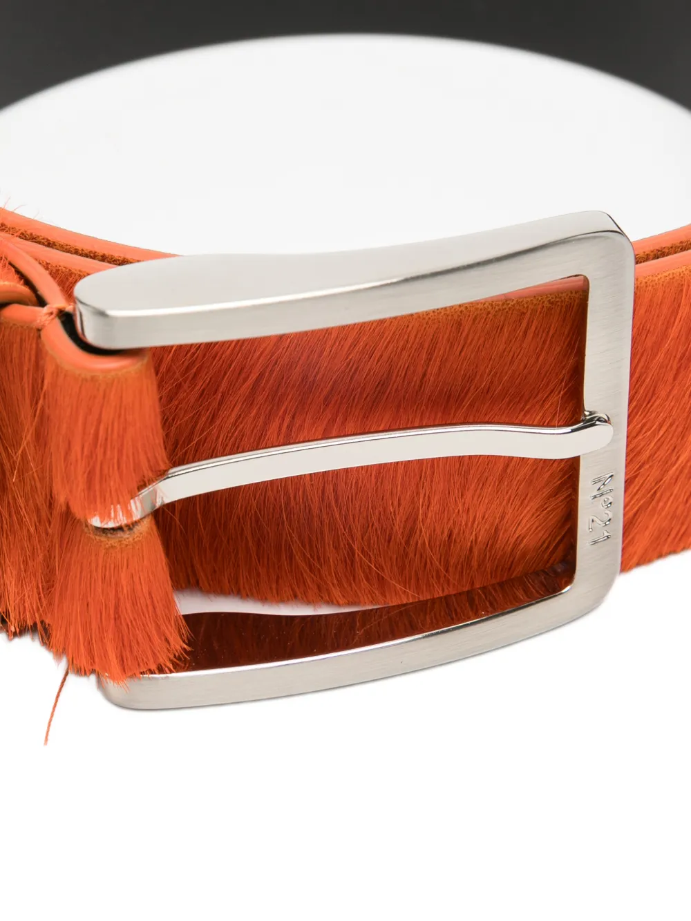  Nº21 Leather Belt - Orange 
