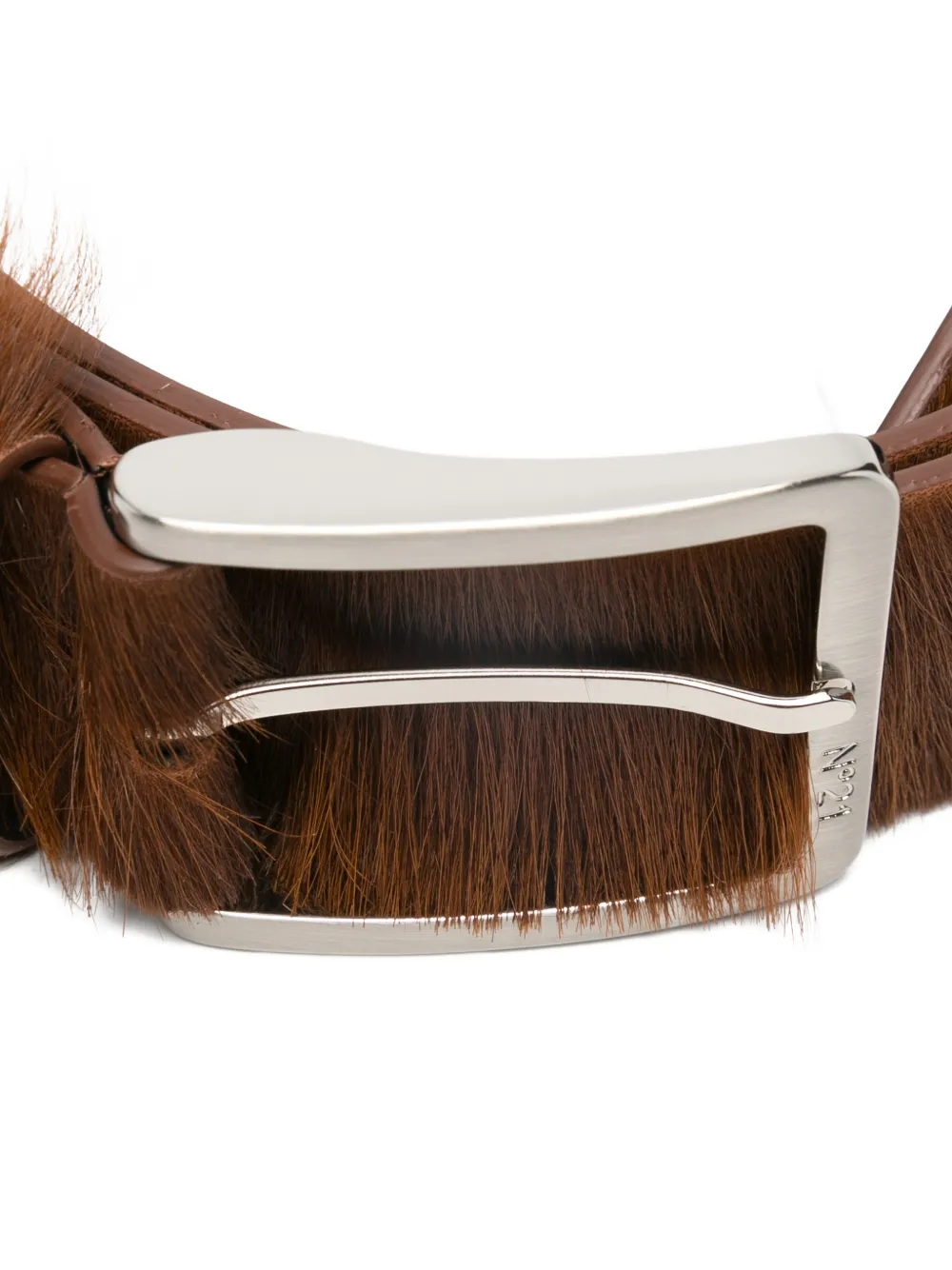  Nº21 Leather Belt - Brown 