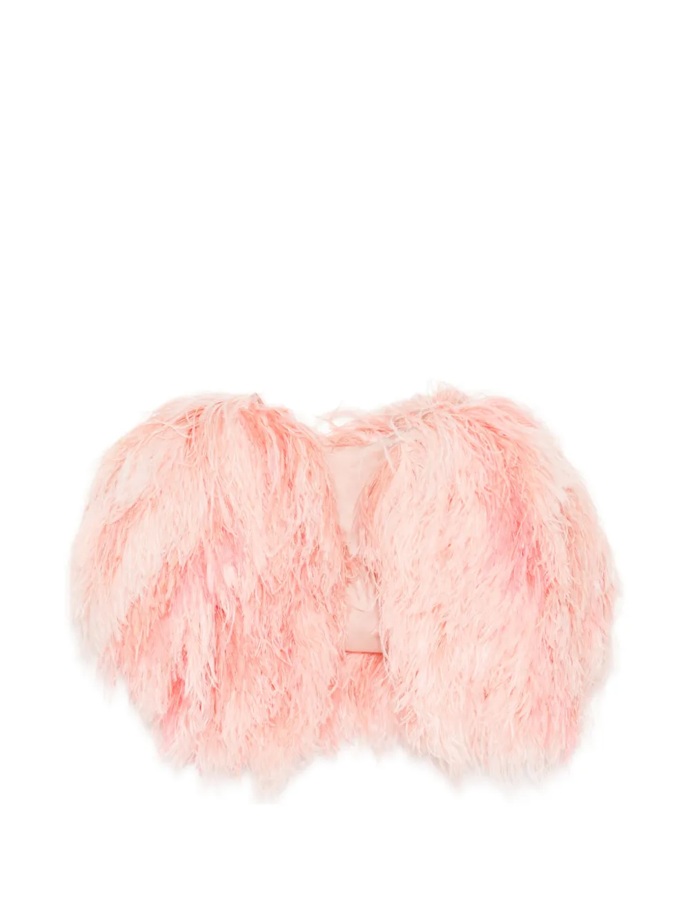Isabel Sanchis feather-embellished jacket - Rosa