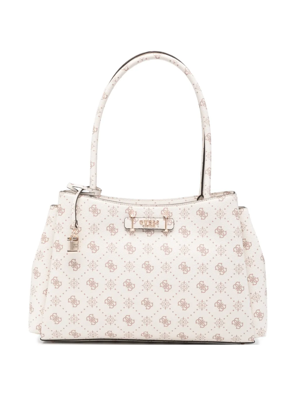 GUESS USA Borsa tote Carrie con logo - Toni neutri