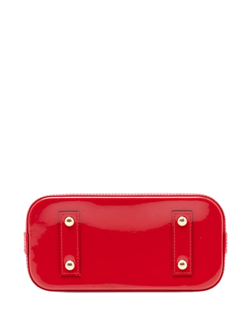 2014 Monogram Vernis Alma Bb Satchel