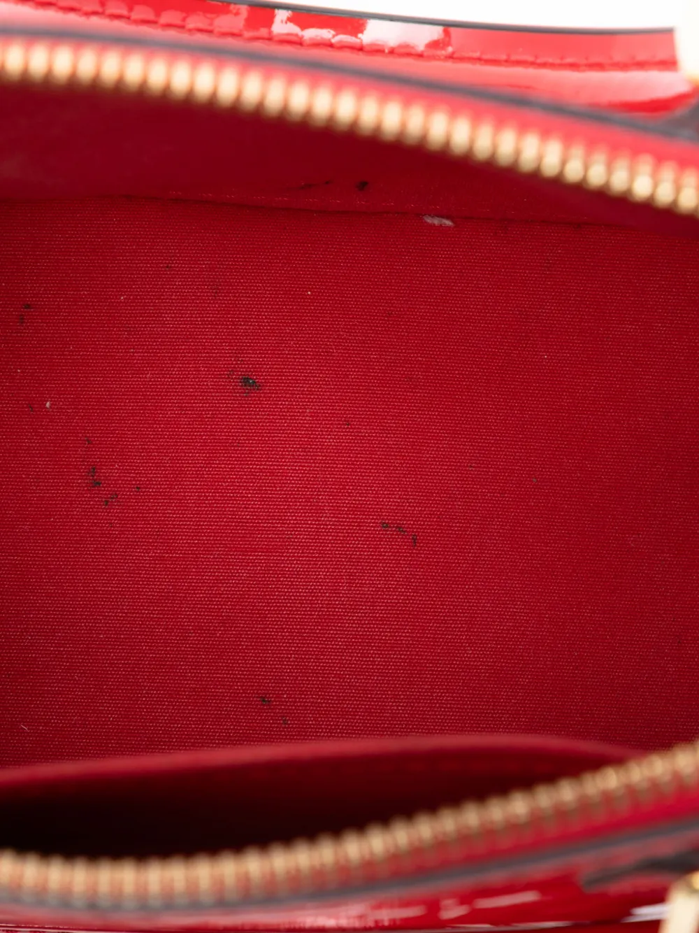 2014 Monogram Vernis Alma Bb Satchel