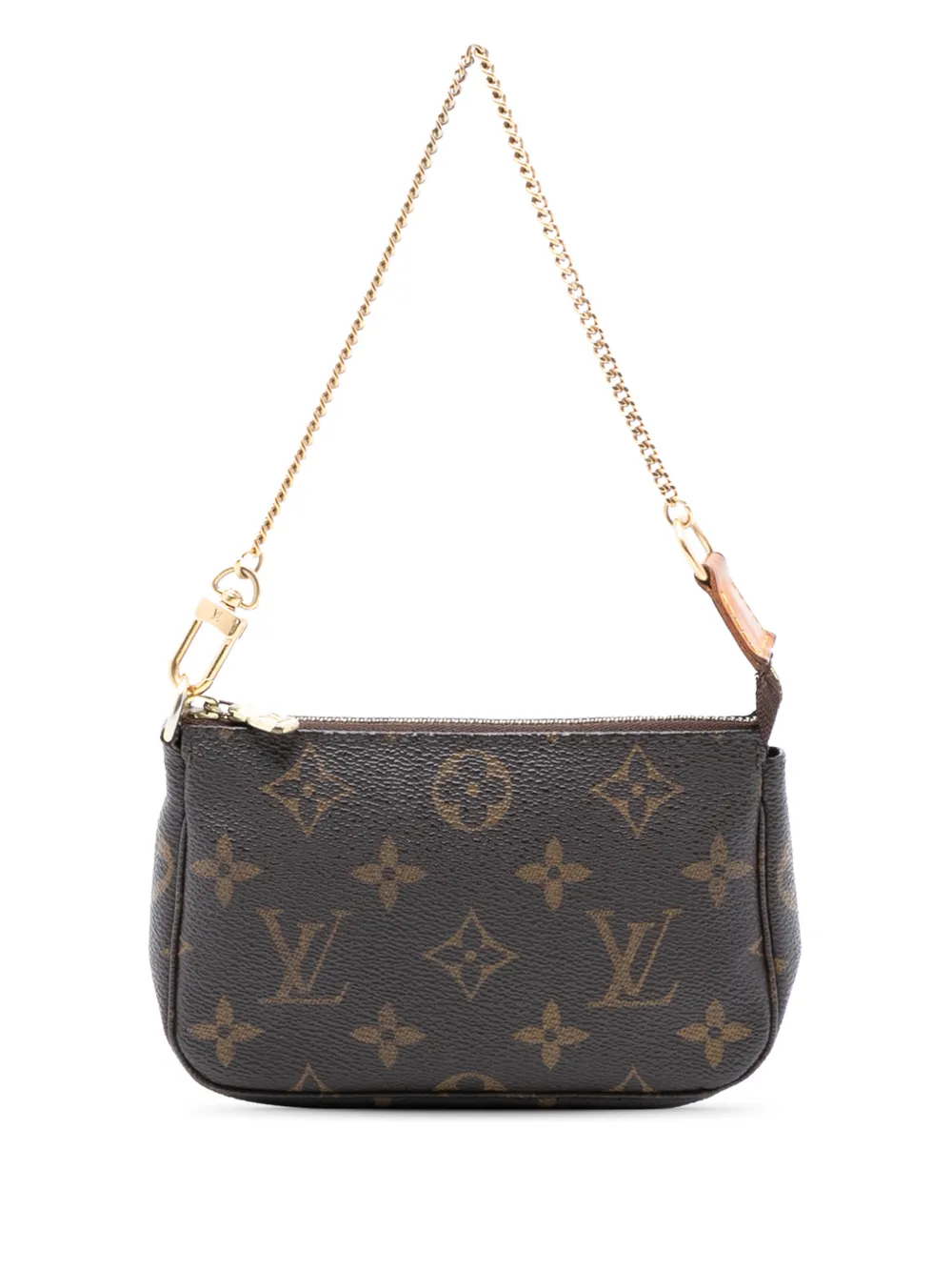 Louis Vuitton Pre-Owned Borsa a mano Mini Pochette con monogramma 2005 - Marrone