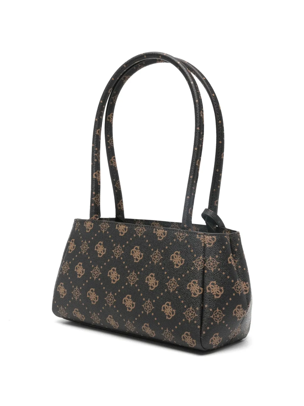 GUESS USA Carrie shopper met logobedel Bruin
