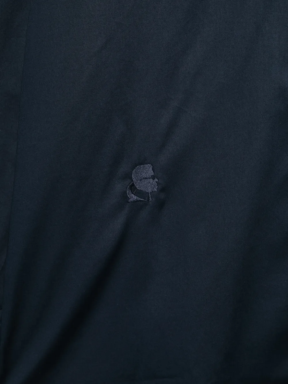 Karl Lagerfeld Getailleerd overhemd Blauw