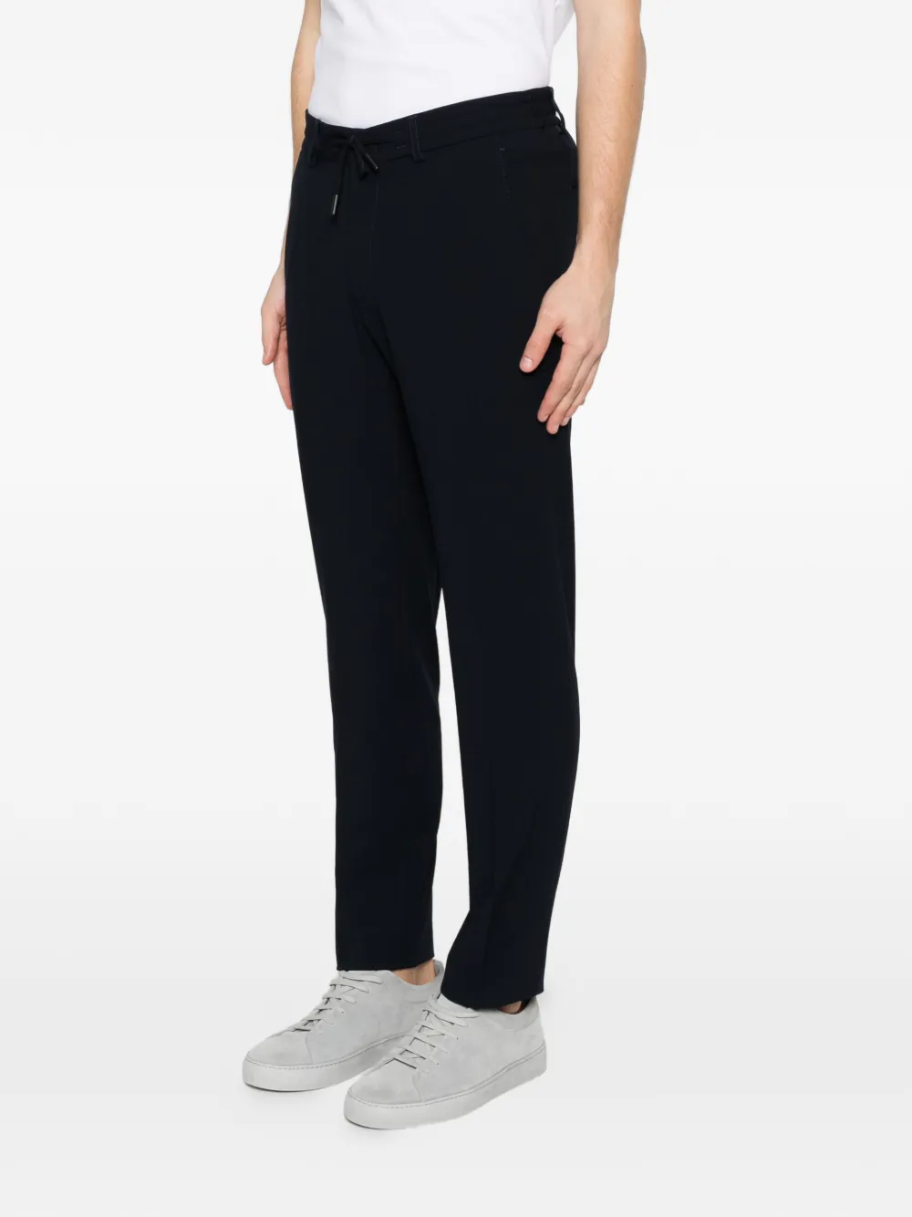 Karl Lagerfeld Pace broek met trekkoord Blauw