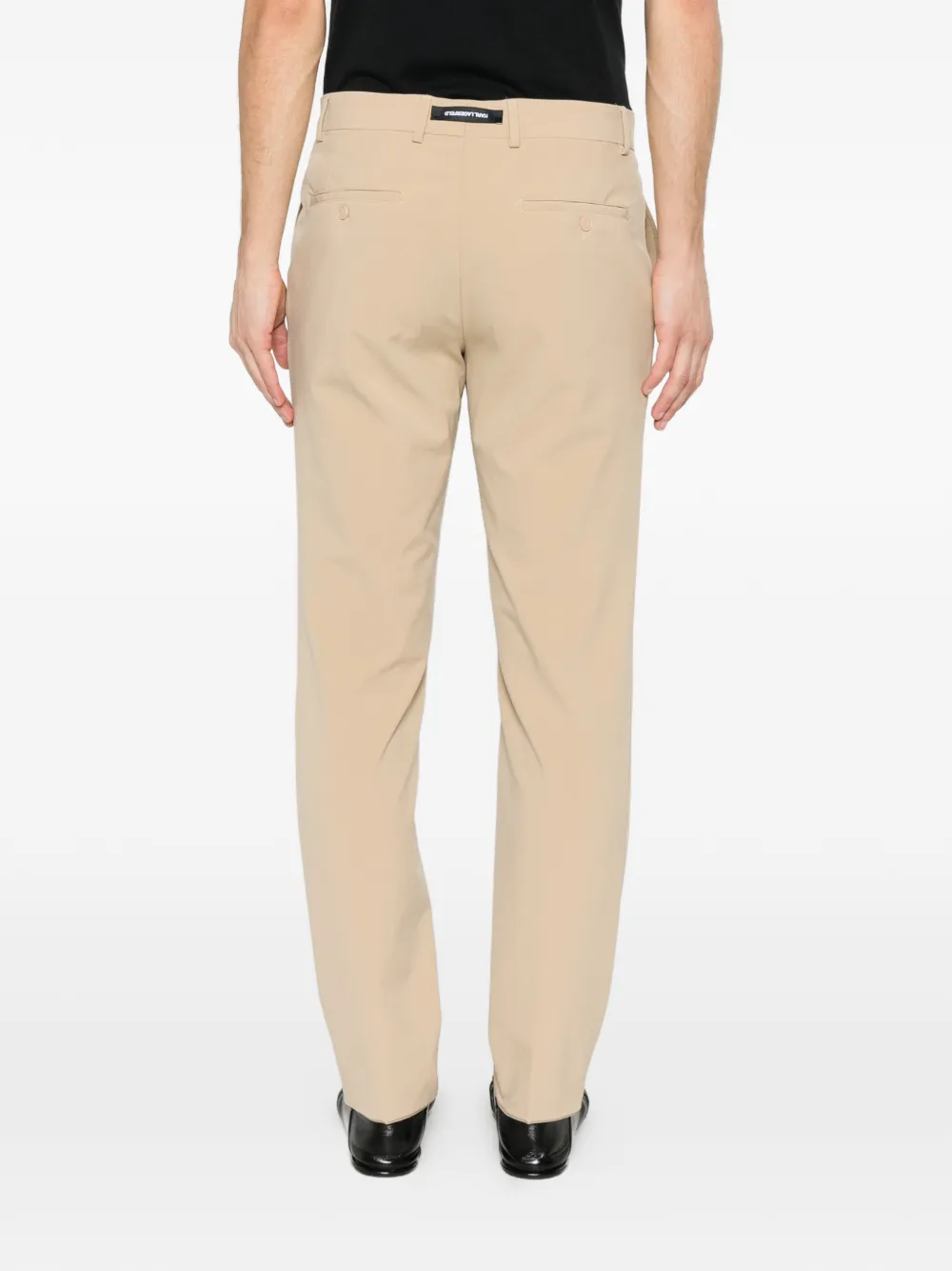 Karl Lagerfeld Road slim-fit broek Beige
