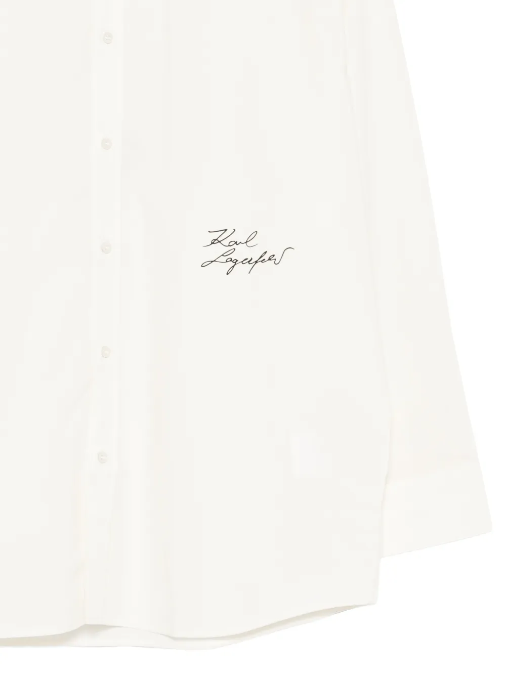 Karl Lagerfeld Overhemd met lange mouwen Beige