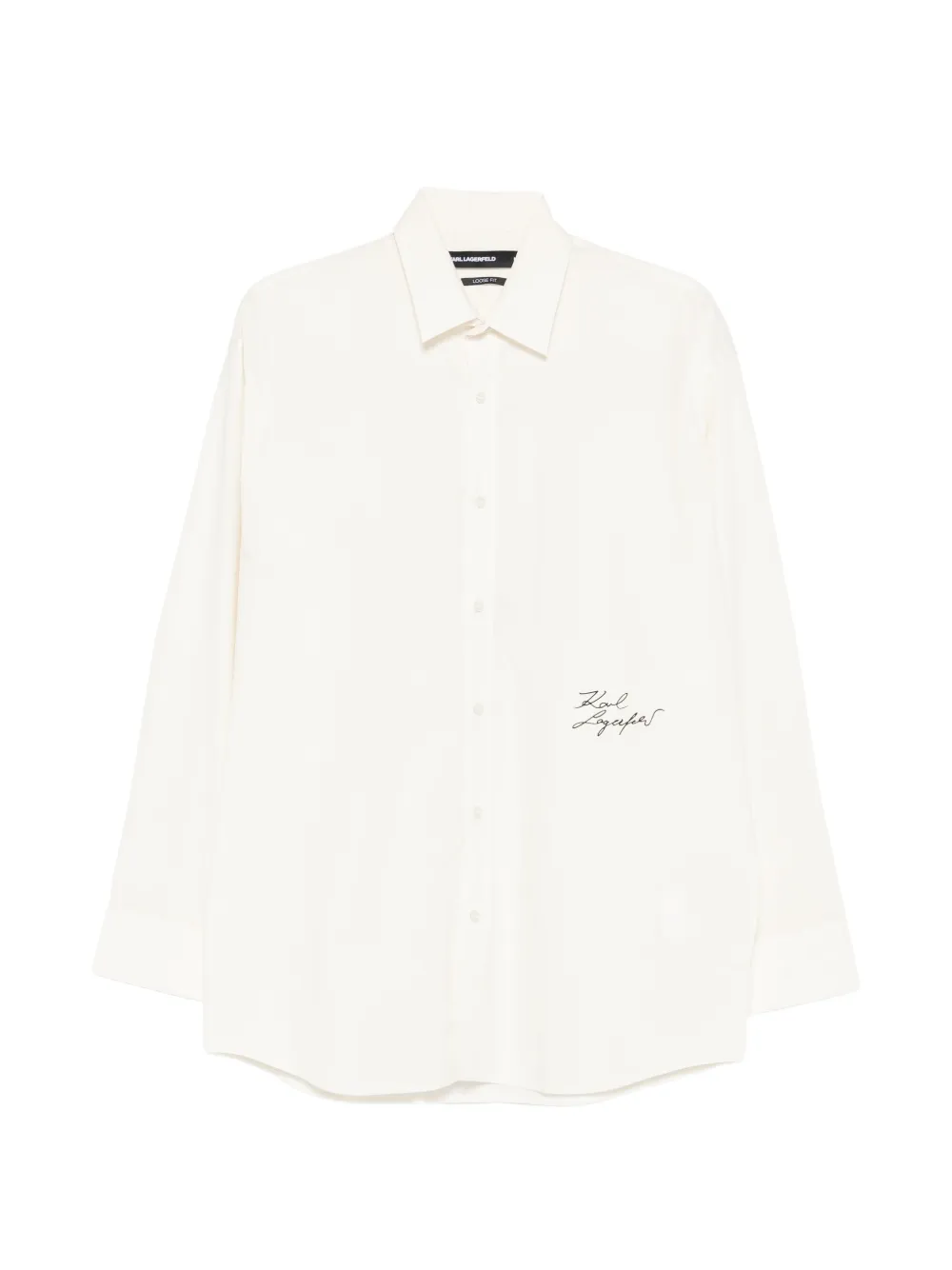 Karl Lagerfeld long-sleeve shirt - Nude