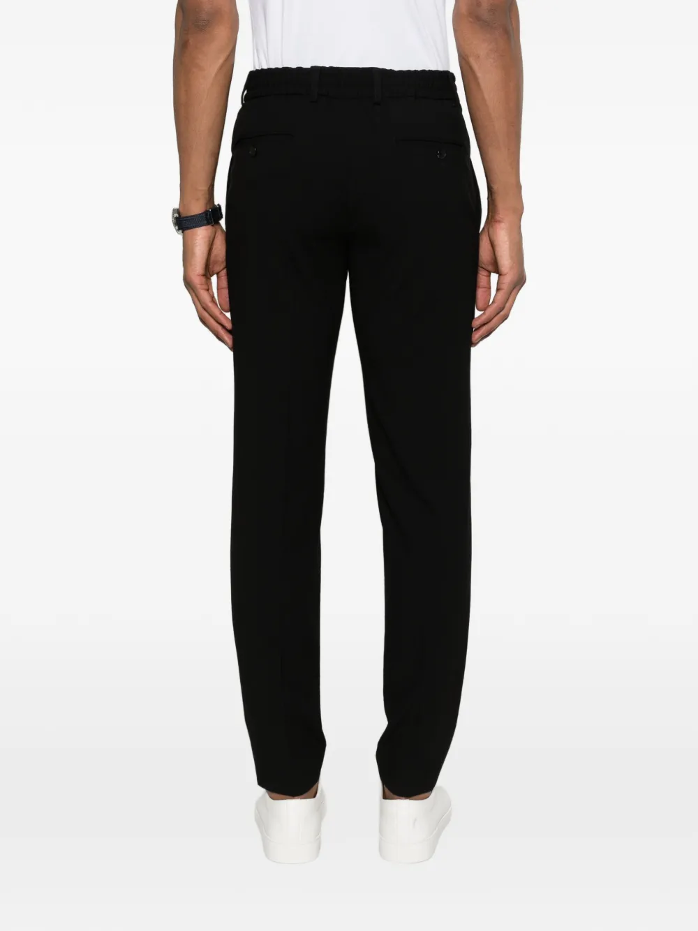 Karl Lagerfeld Broek met trekkoord Zwart