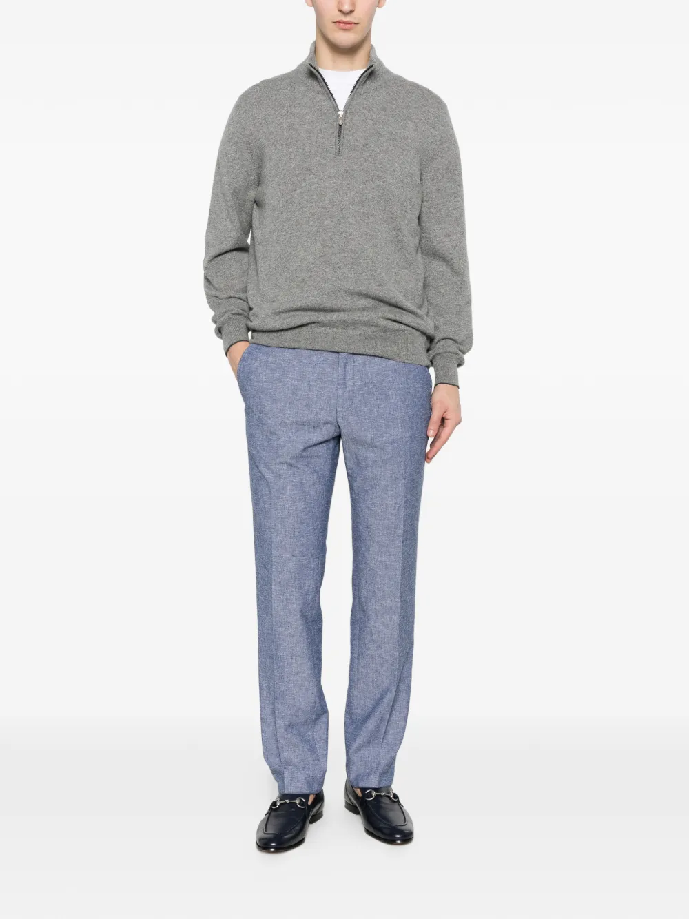 Karl Lagerfeld Tube broek Blauw
