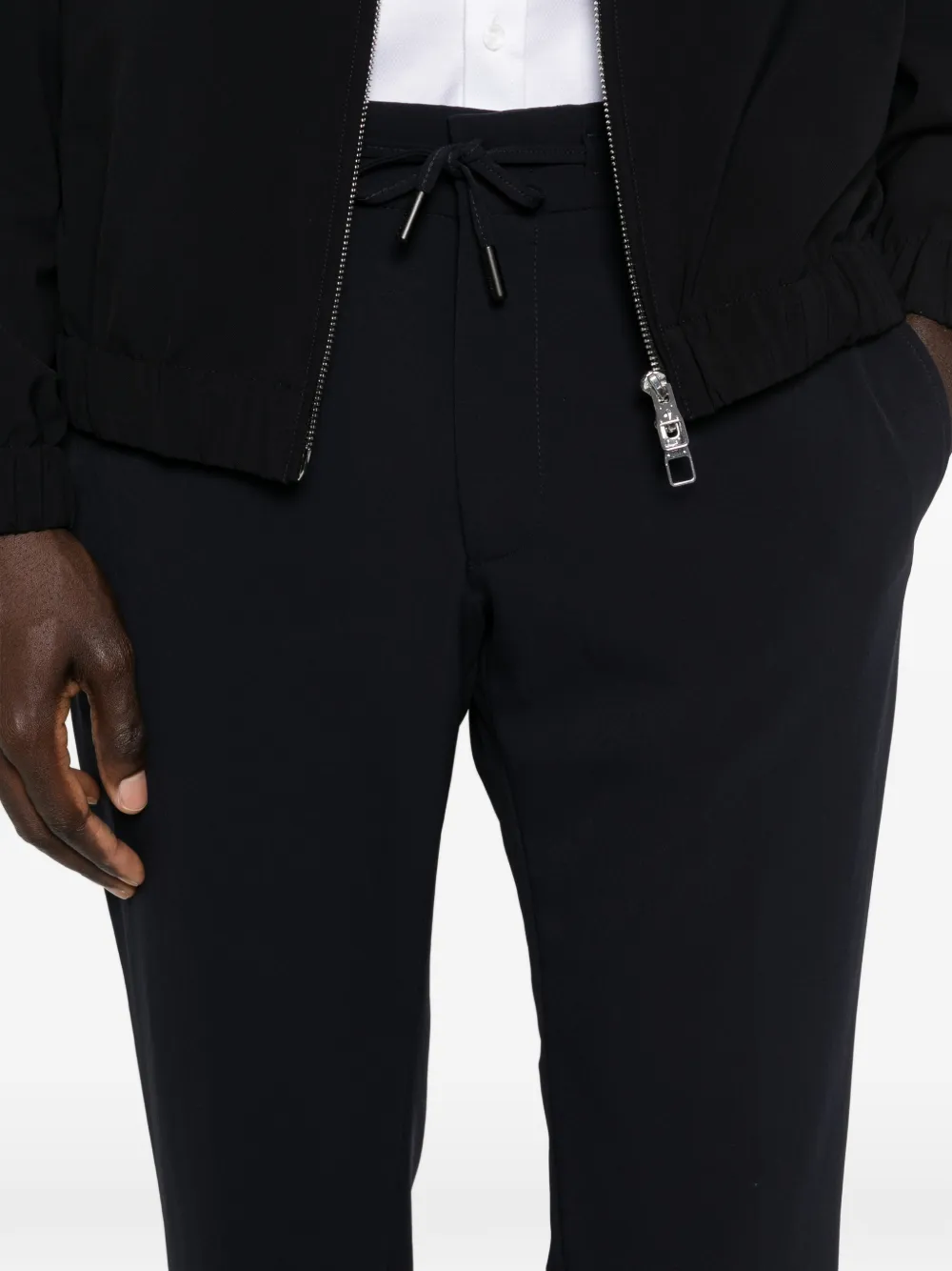 Karl Lagerfeld Pace broek met trekkoord Blauw