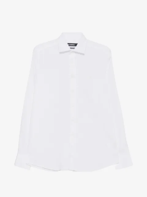 Karl Lagerfeld chemise à manches longues et logo brodé