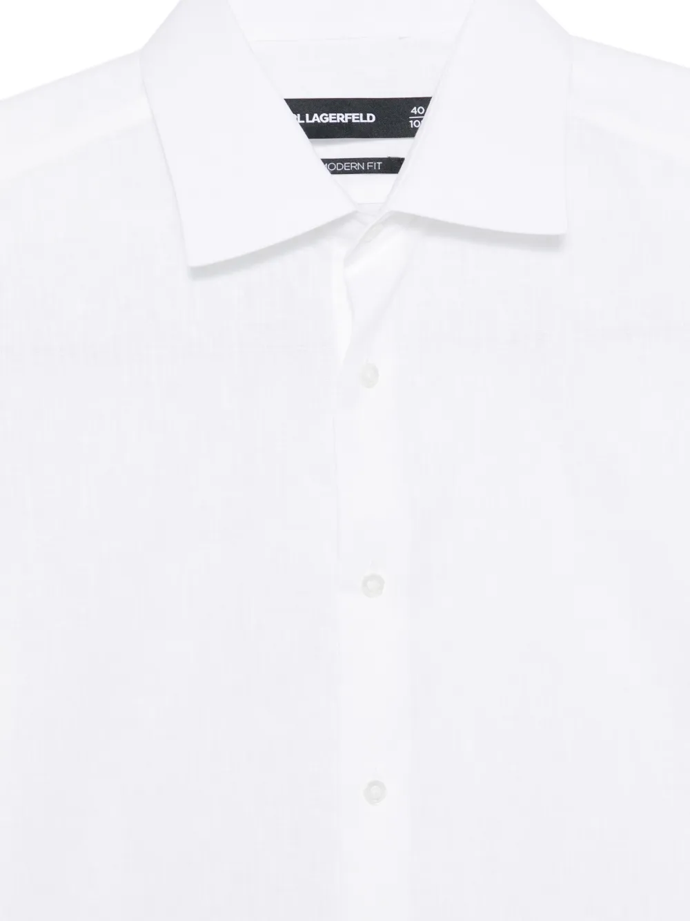 Karl Lagerfeld Modern-fit overhemd Wit