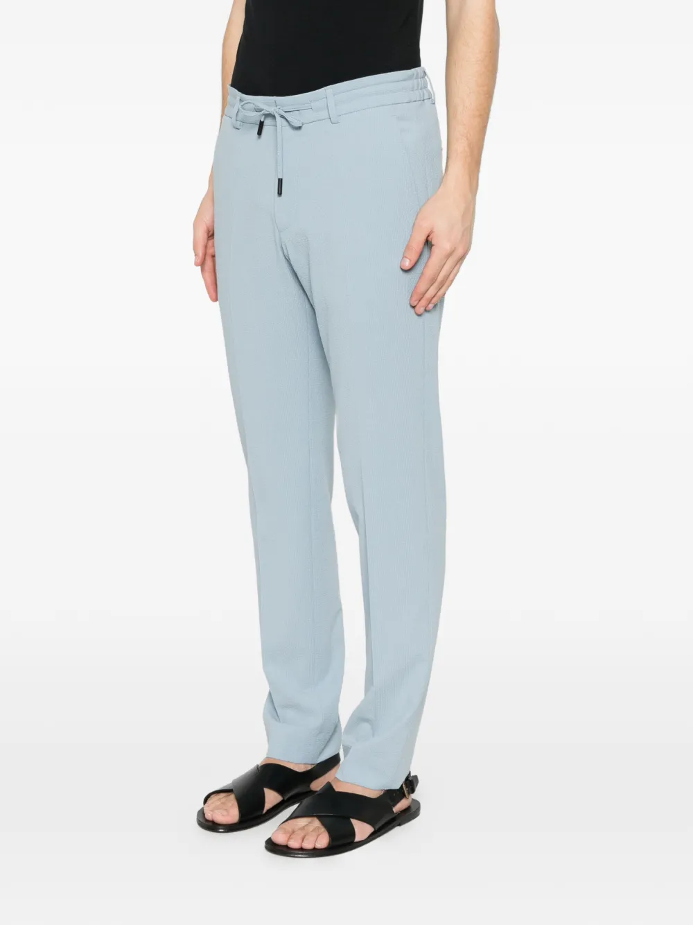 Karl Lagerfeld Pace broek met trekkoord Blauw