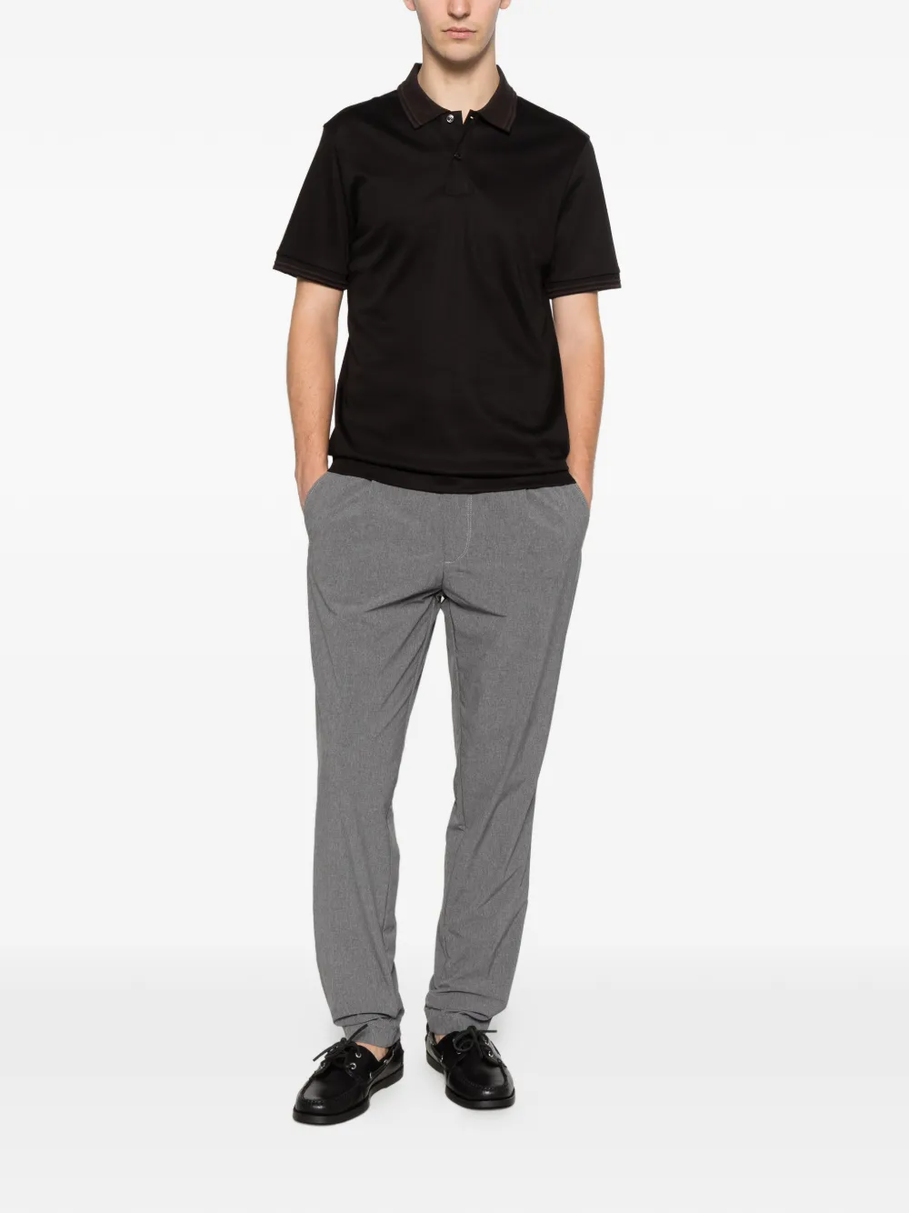 Karl Lagerfeld KL-Calvin broek met rits Grijs