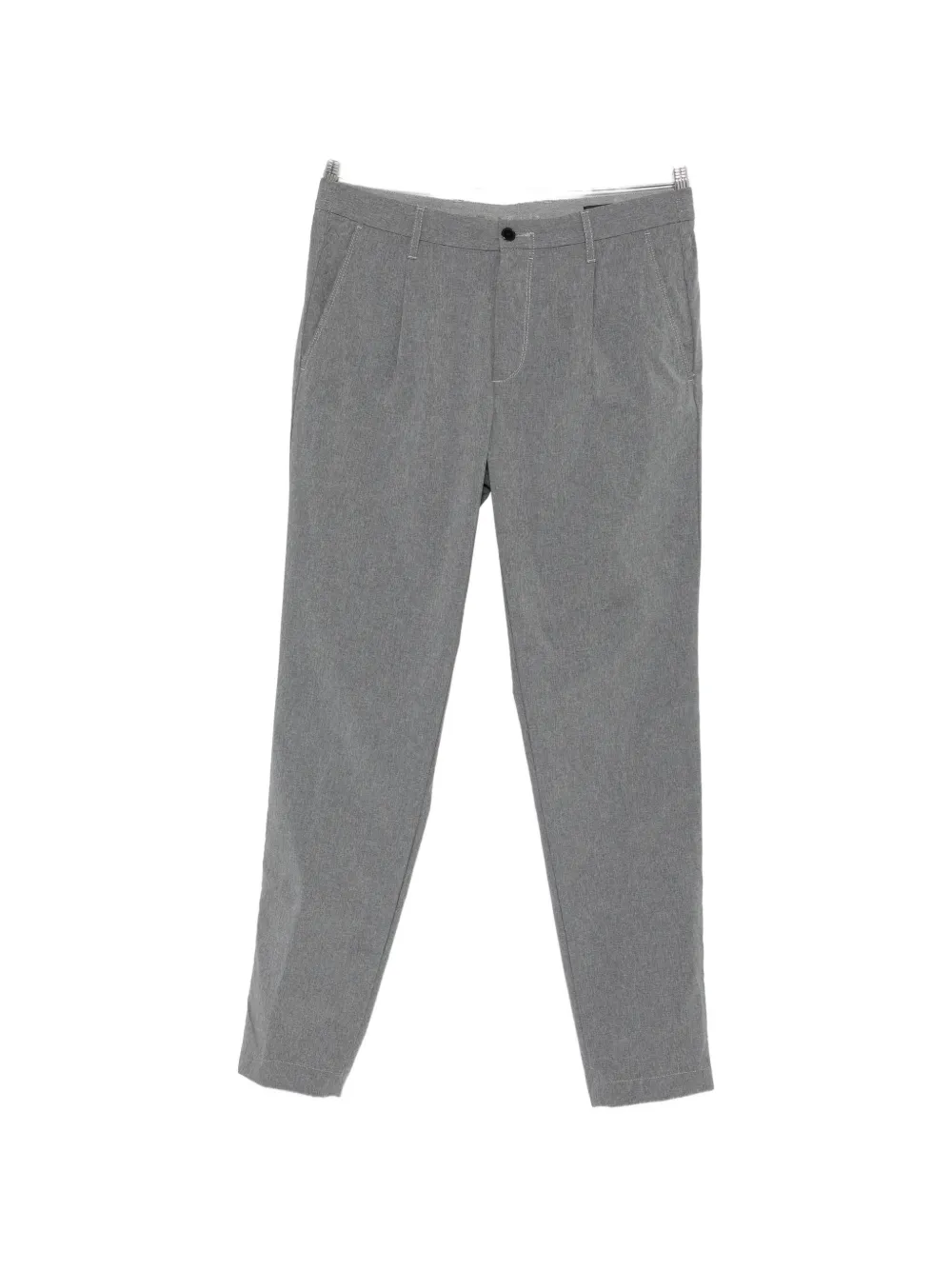 Karl Lagerfeld KL-Calvin zip-up trousers - Grigio