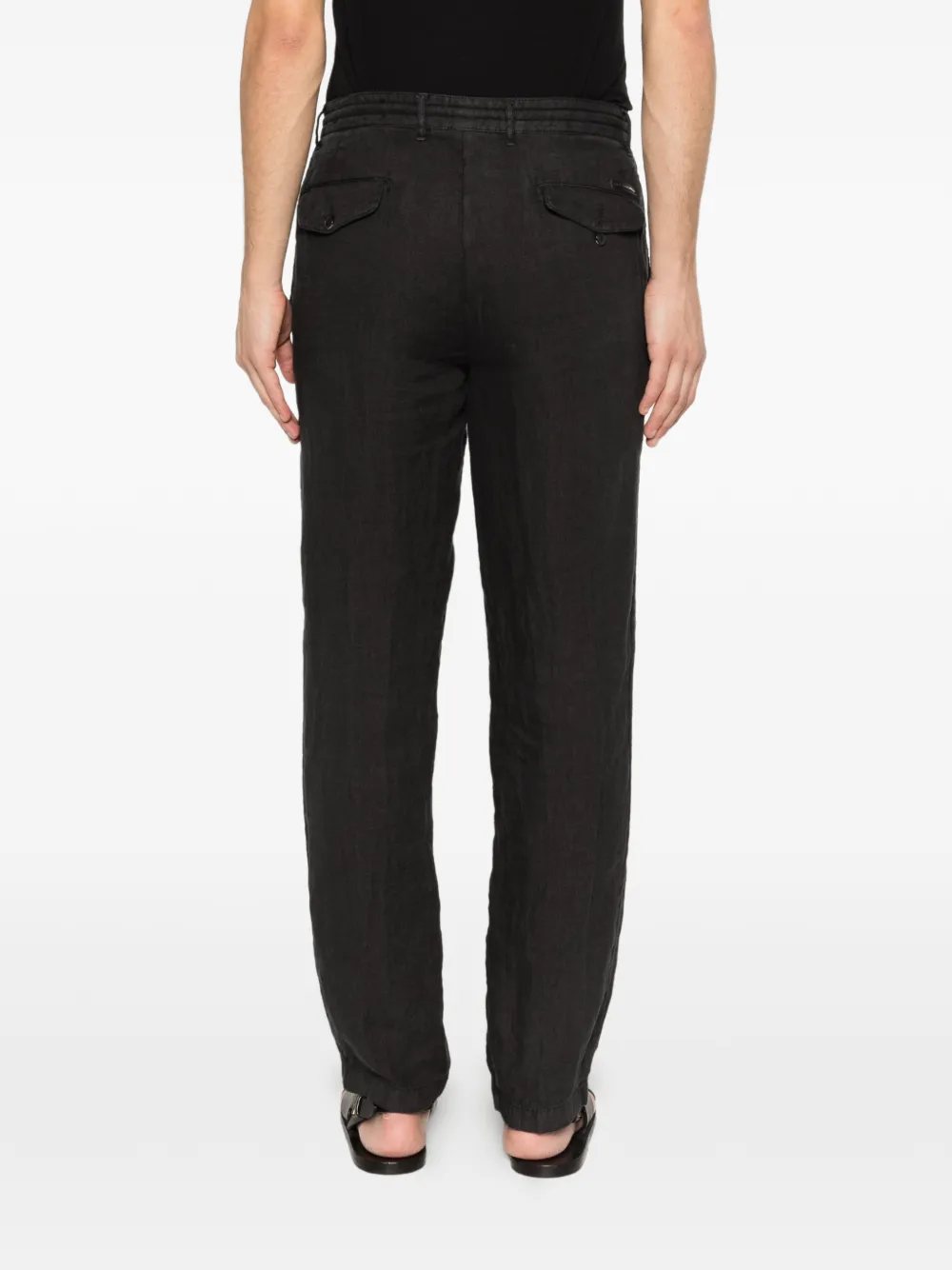 Karl Lagerfeld Broek met trekkoord Zwart