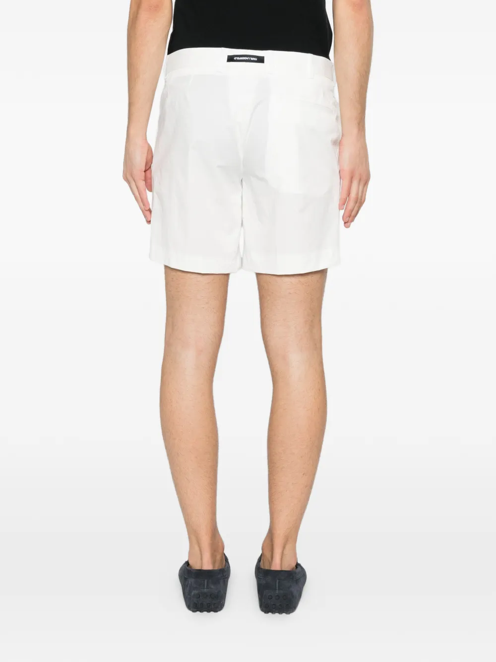 Karl Lagerfeld Geplooide shorts met zak Beige