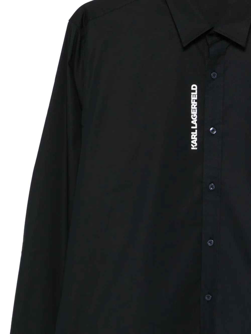 Karl Lagerfeld Overhemd met lange mouwen Blauw