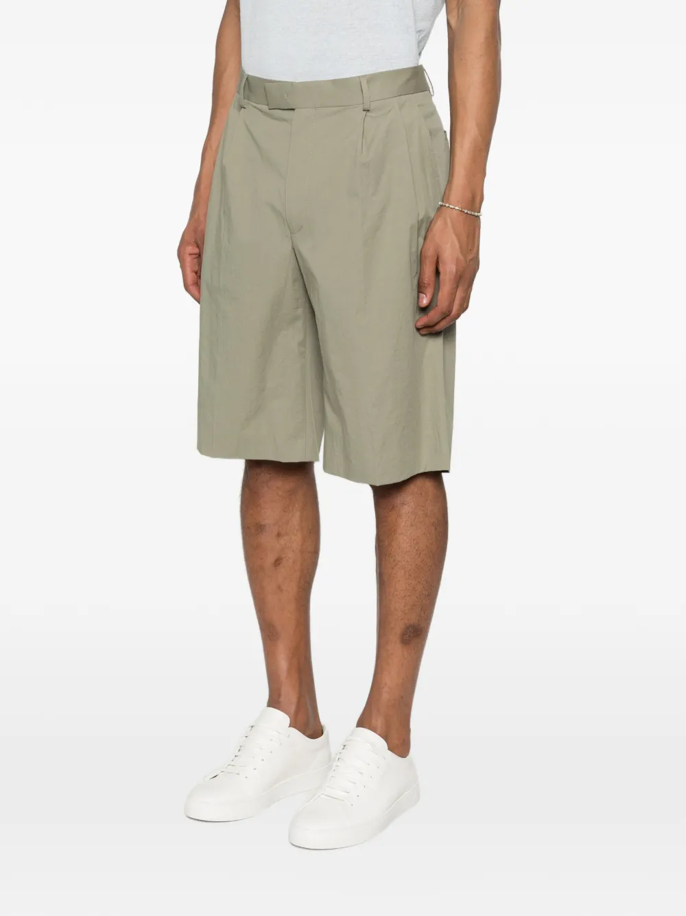  Karl Lagerfeld Pleated Shorts - Green 
