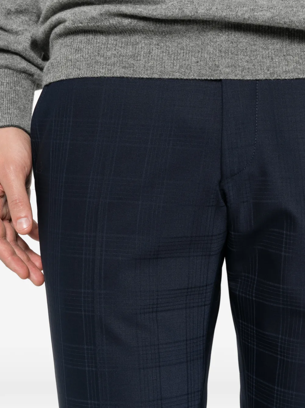 Karl Lagerfeld Tube broek Blauw