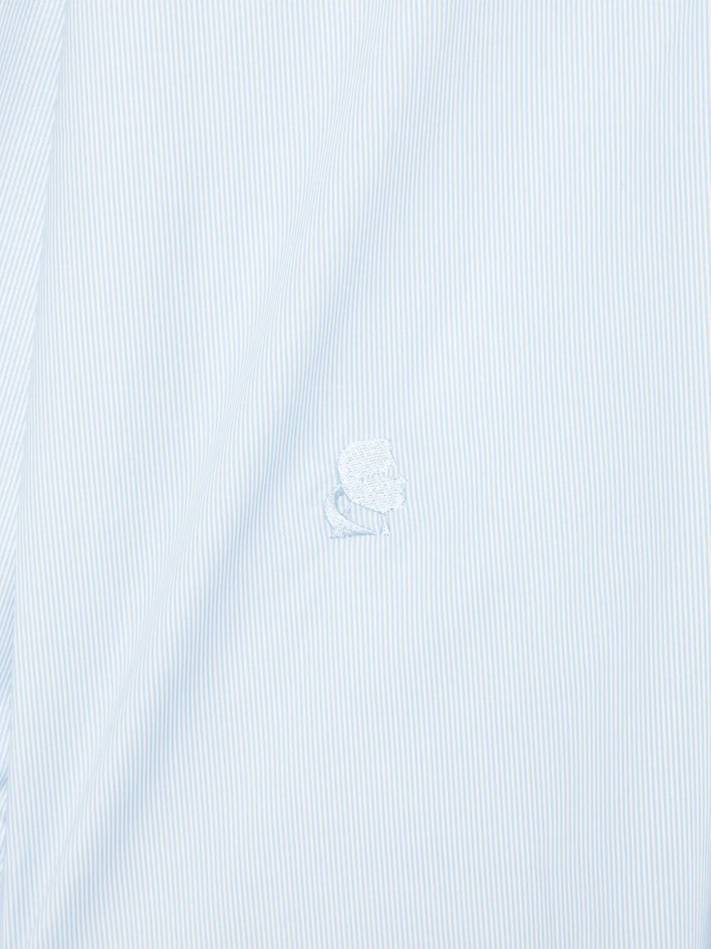 Karl Lagerfeld Overhemd met kraag Blauw