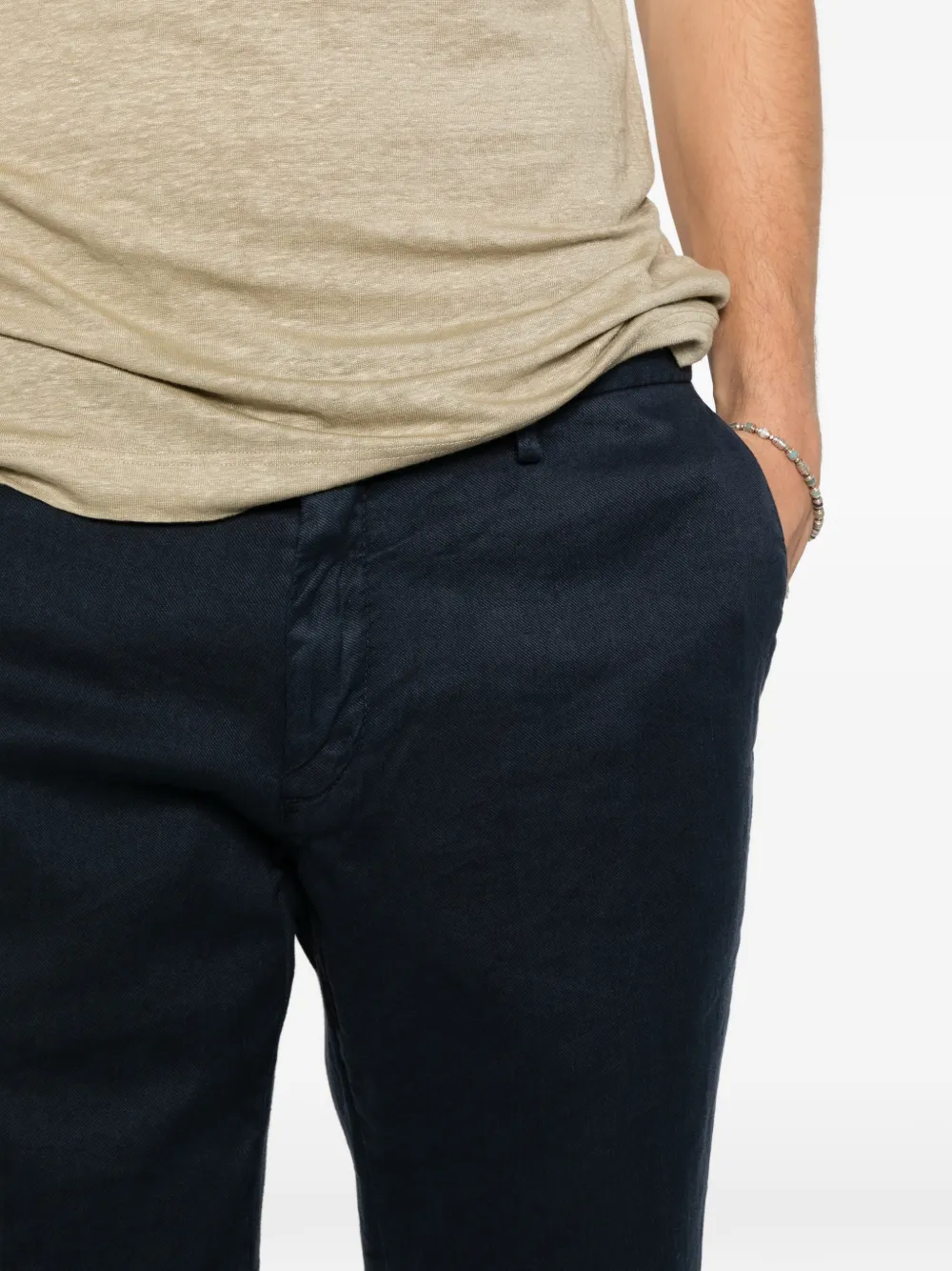 Karl Lagerfeld KL-Cliff chino broek Blauw