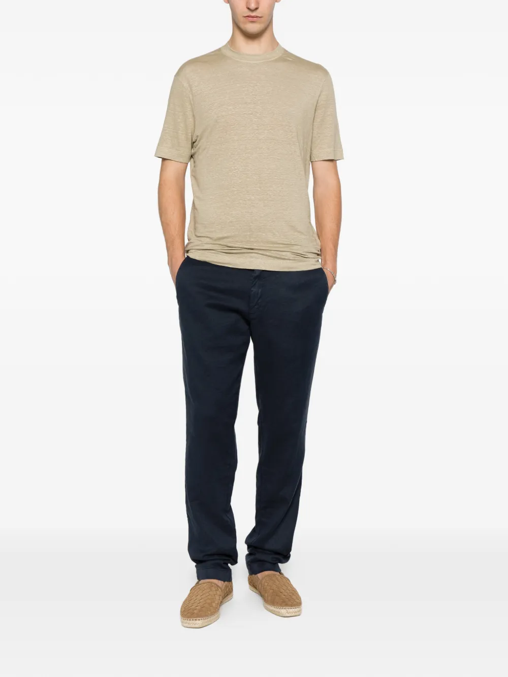 Karl Lagerfeld KL-Cliff chino broek Blauw