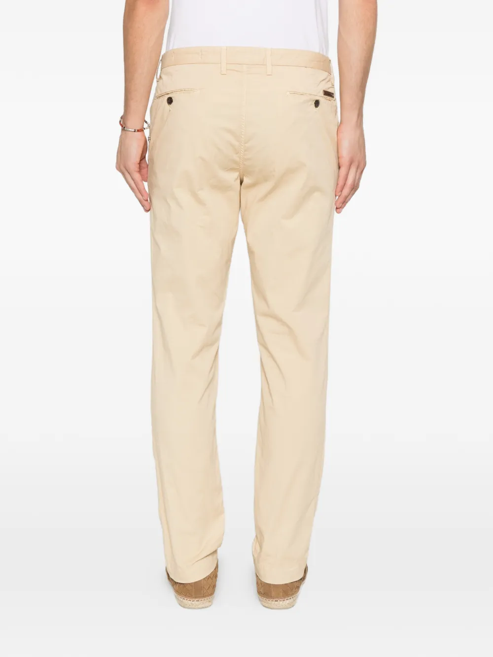 Karl Lagerfeld KL-Cliff broek met rits Beige