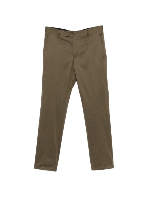 Karl Lagerfeld Road textured trousers