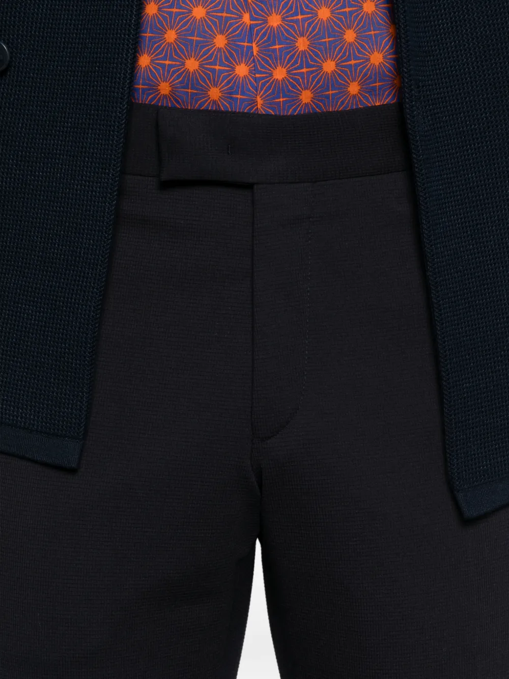 Karl Lagerfeld Road blauwe broek Zwart