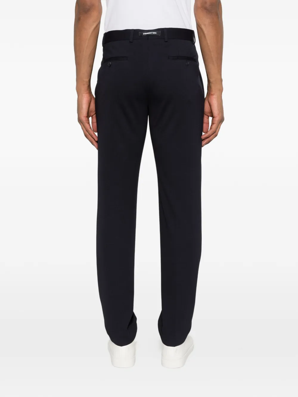 Karl Lagerfeld Road blauwe broek Zwart