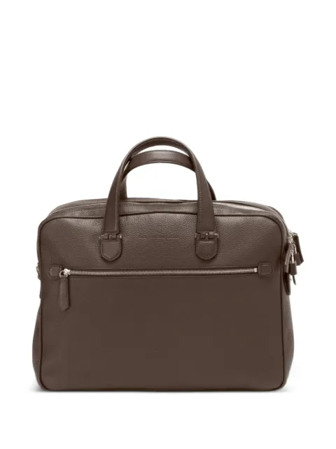 Graf von Faber-Castell zip two-compartment briefcase