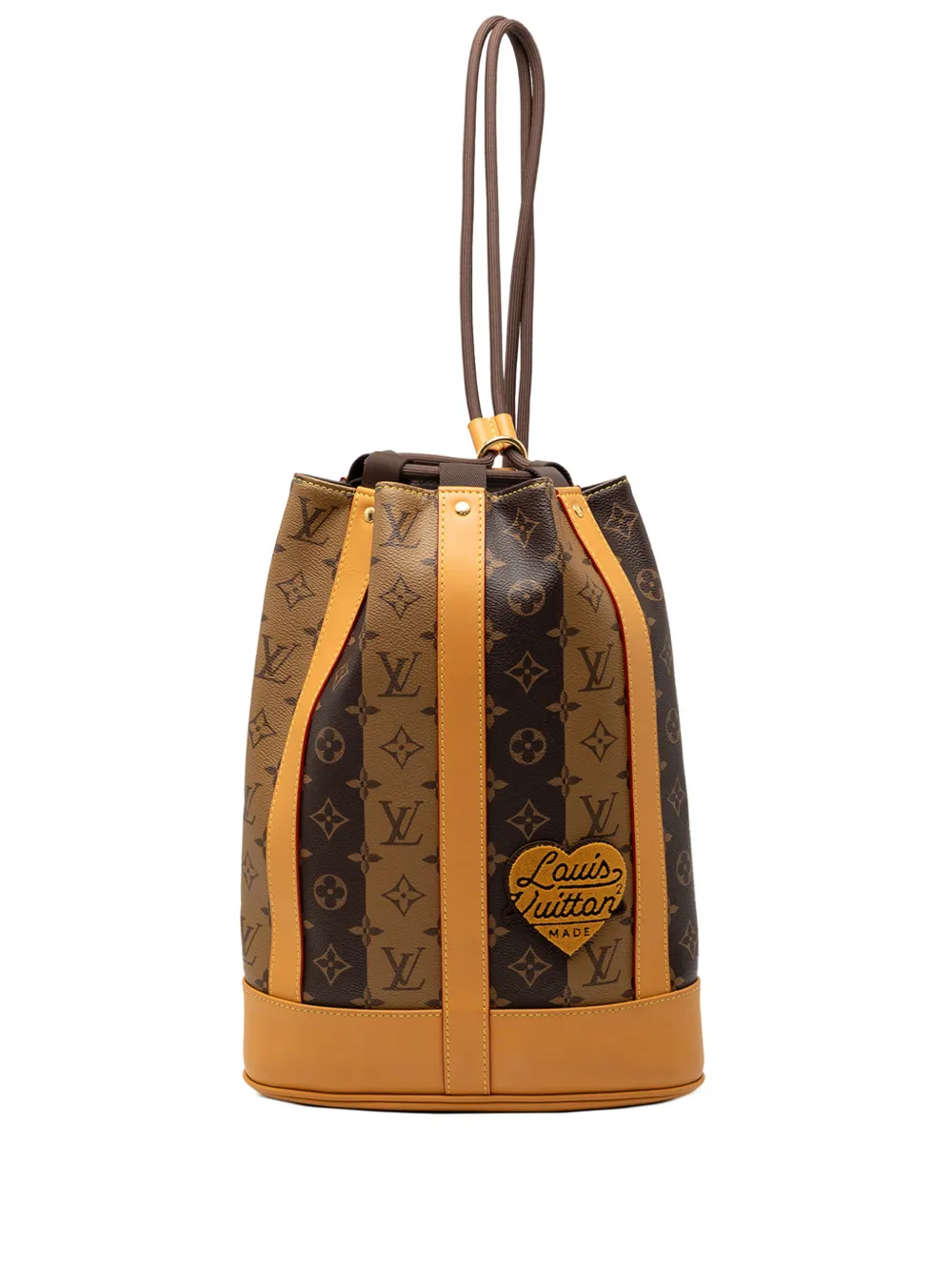 Louis Vuitton Pre-Owned x Nigo Zaino Randonnee con monogramma Reverse 2021-2025 - Marrone