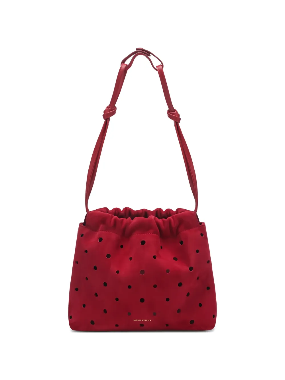 Manu Atelier Borsa a spalla Romy - Rosso