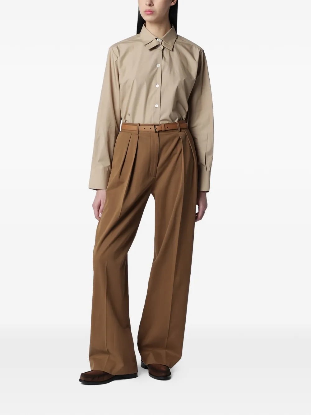  Róhe Double-collar Shirt - Neutrals 