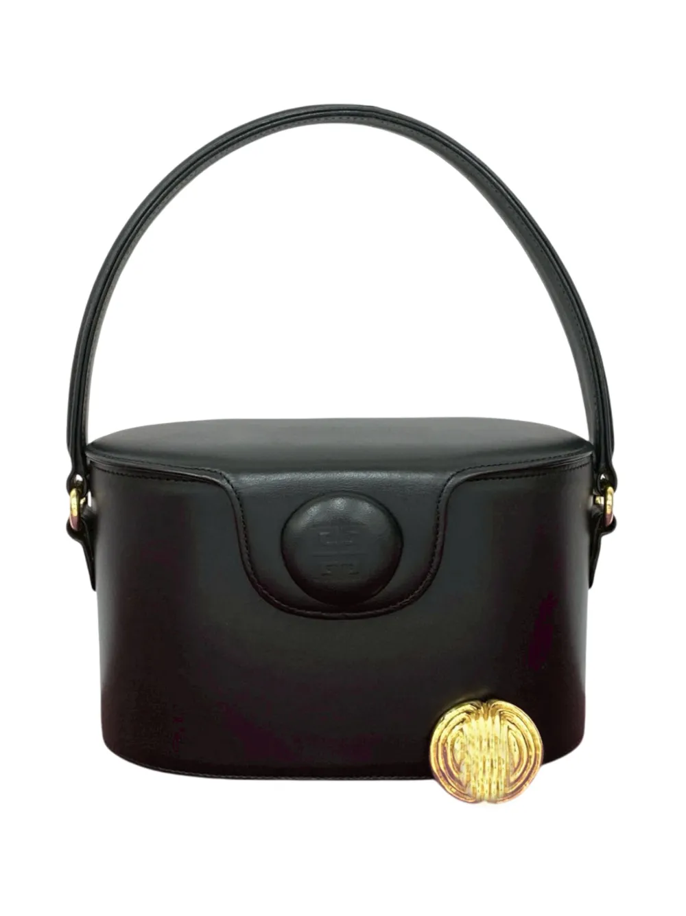 Givenchy Pre-Owned 2010-2026 Leather 4G Logo Vanity Bag | Black