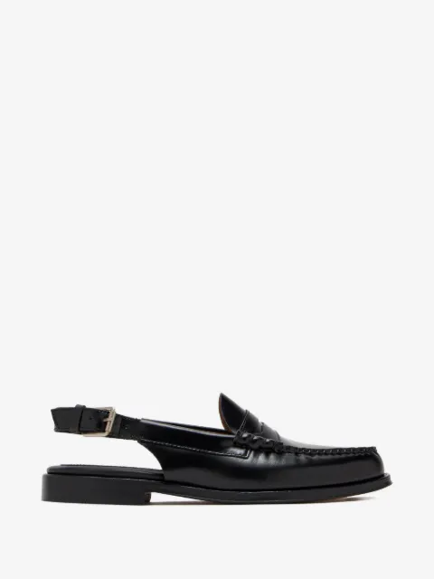 G.H.Bass mocasines penny con correa y hebilla