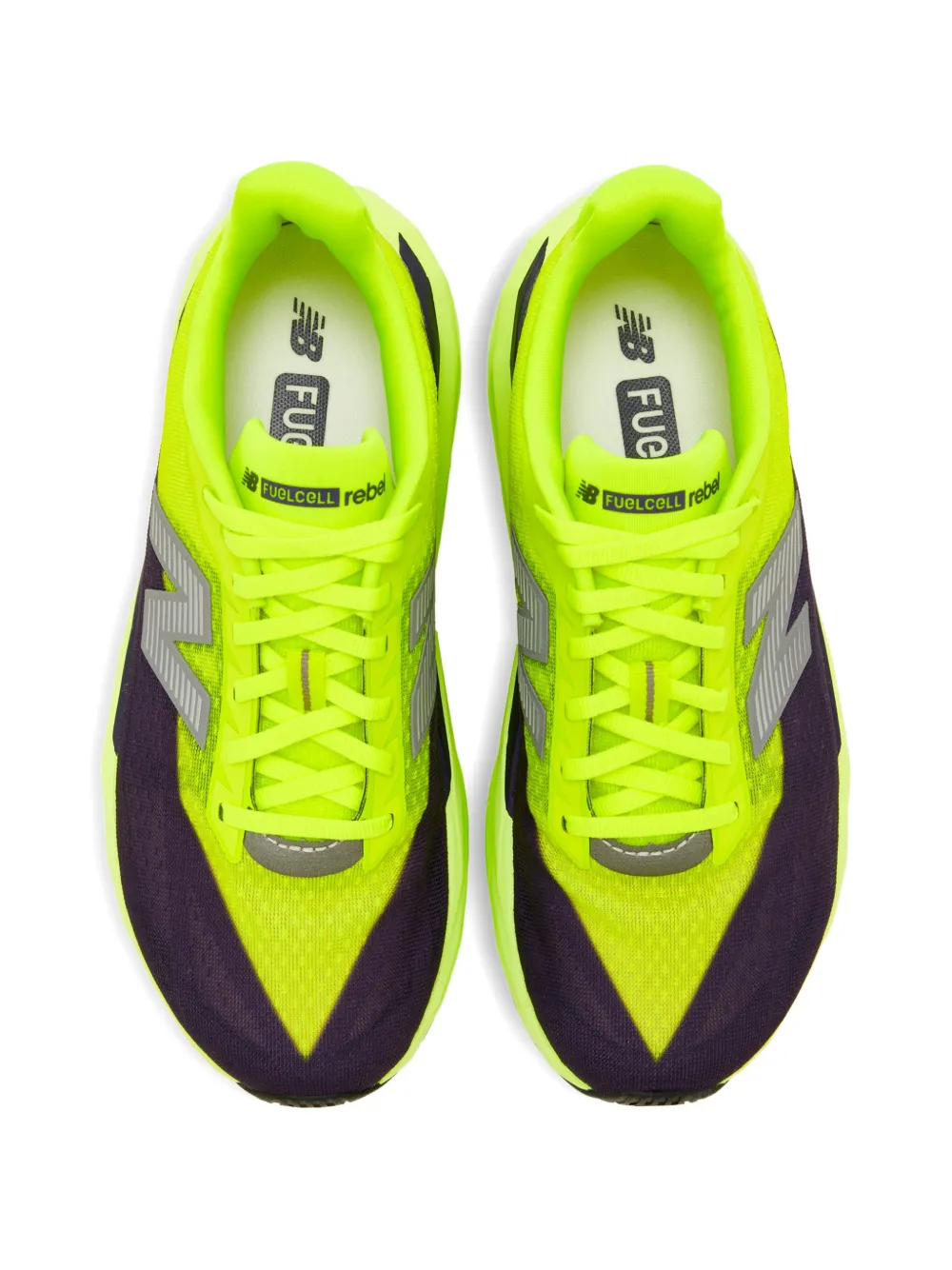 New Balance rebel logo sneakers Groen