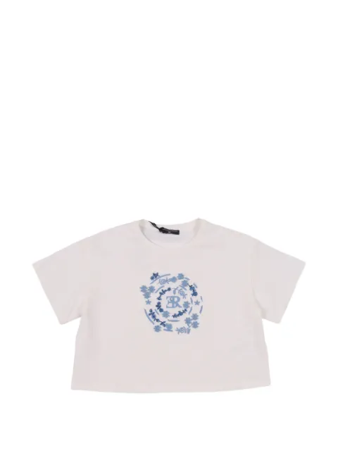 Ermanno Scervino Junior T-shirt med logodetalje