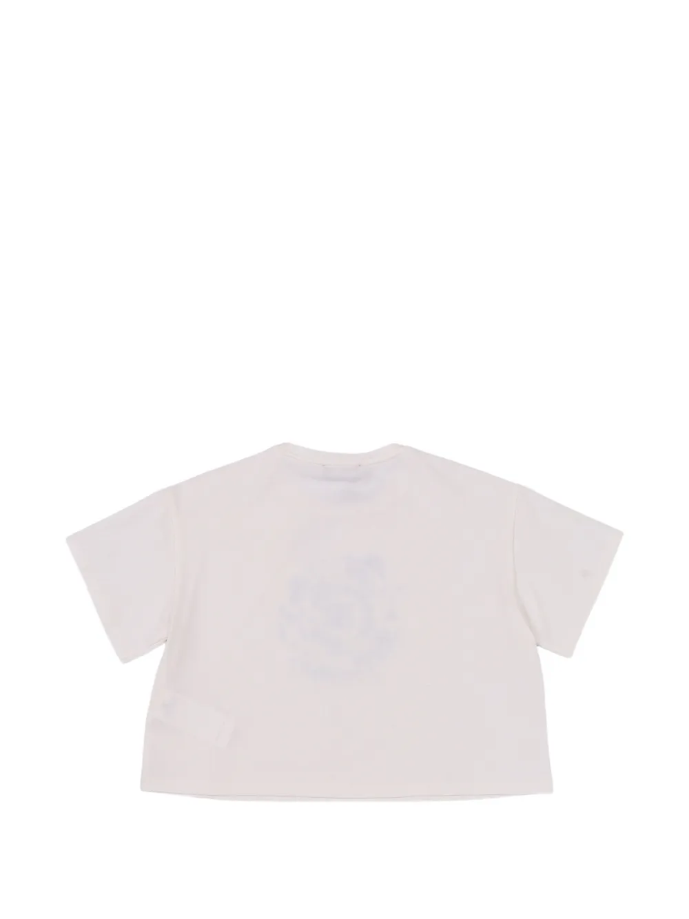 Ermanno Scervino Junior T-shirt met logo Wit