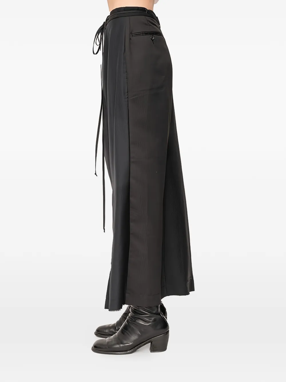 Jellie Drawstring Tailored Skirt